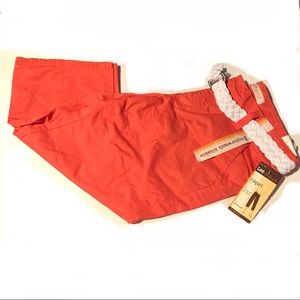 Lee Jeans Capri Orange Khakis Sz 8